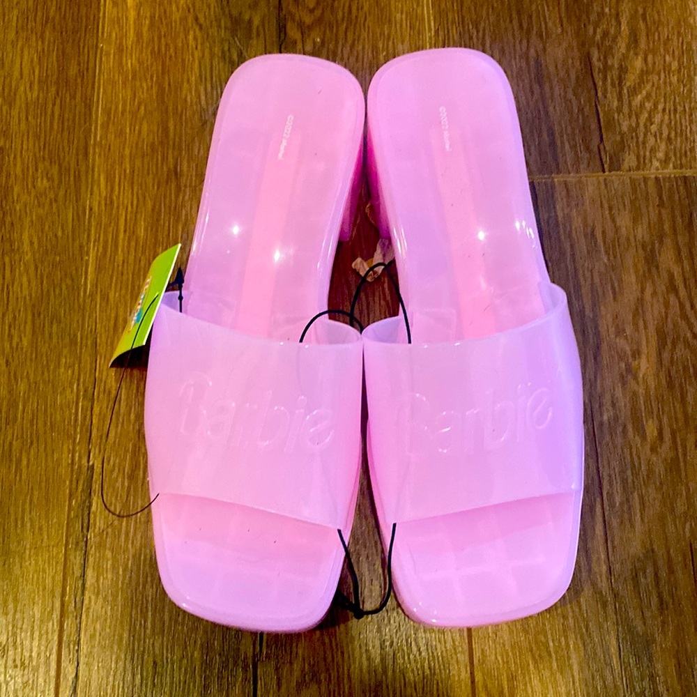 Barbie x F21 Open toe wedge heels
